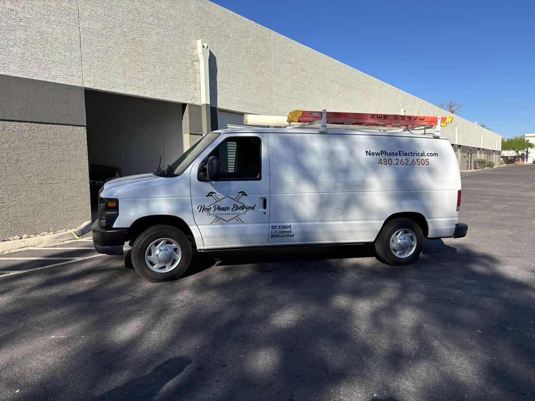 New Phase Electrical, Ford E-Series lettering