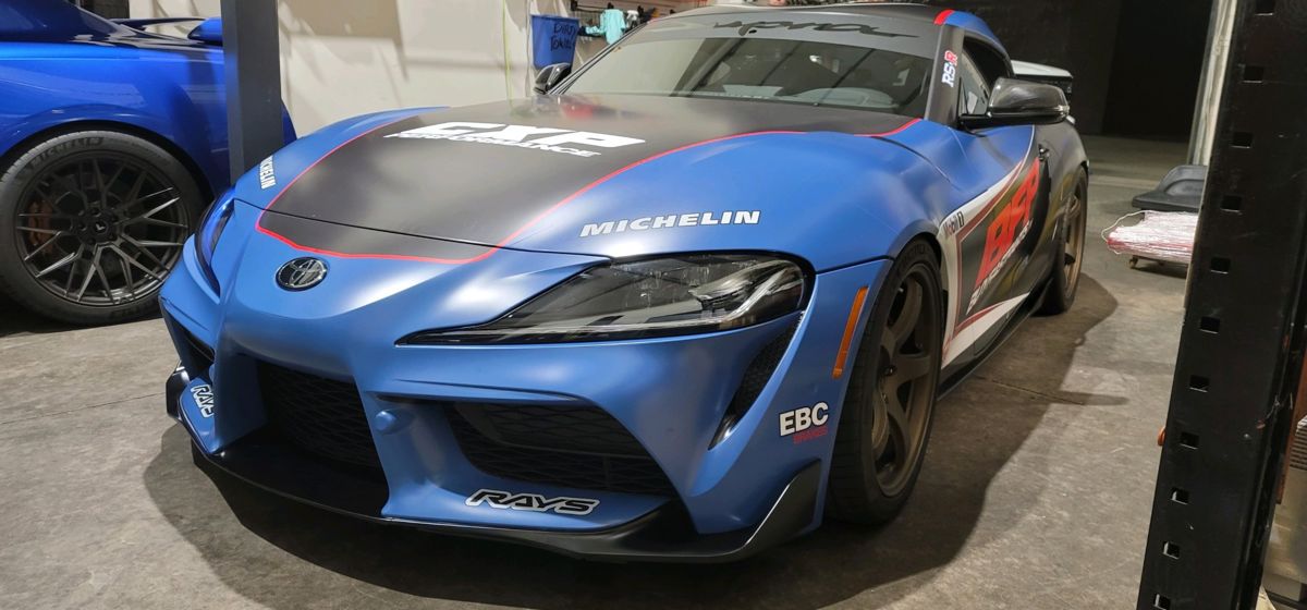BuyFastParts GR Supra, Race livery