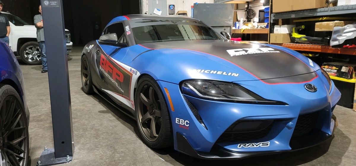 BuyFastParts GR Supra, Race livery